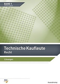 Technische Kaufleute Recht