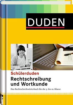Schülerduden Rechtschreibung und Wortkunde (gebunden)