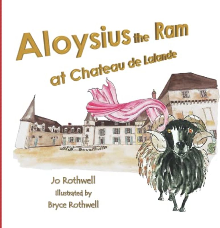 Aloysius the Ram at Chateau de Lalande