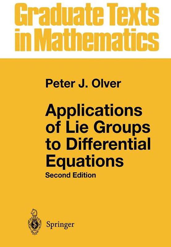 Applications of Lie Groups to Differential Equations