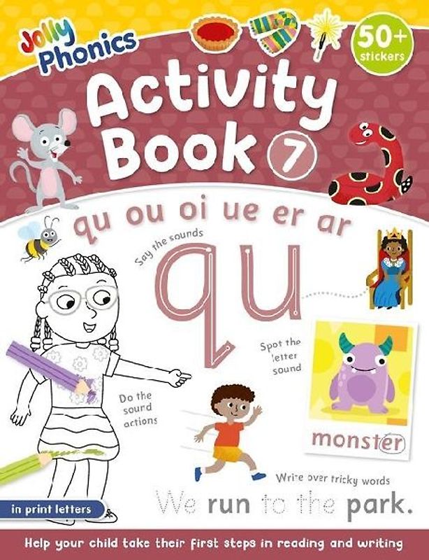 Jolly Phonics Activity Book 7