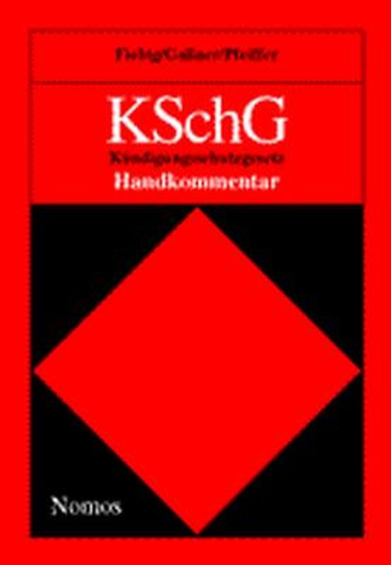 Handkommentar Kündigungsschutzgesetz