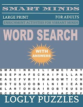 Word Search Book Large Print for Adults: 2400+ words New Fun and Relaxing Puzzles Book for Adults & Seniors with Answers Key