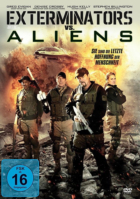 Exterminators vs. Aliens DVD