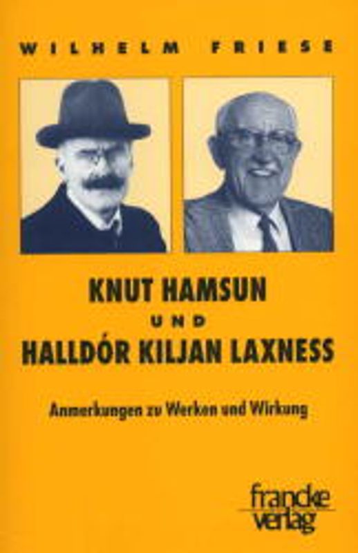 Knut Hamsun und Halldór Kiljan Laxness