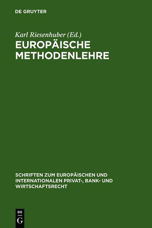 Europäische Methodenlehre