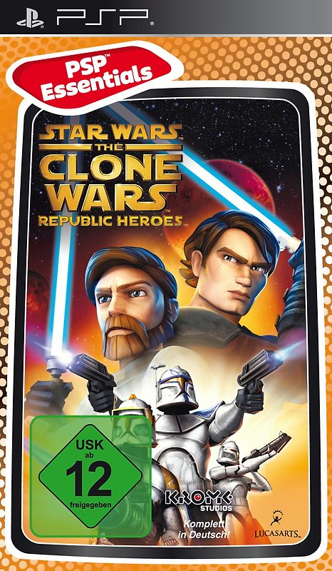 Star Wars - The Clone Wars: Republic Heroes [Essentials] PlayStation Portable