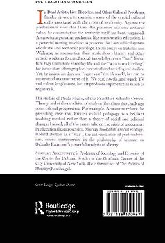 Dead Artists, Live Theories, and Other Cultural Problems