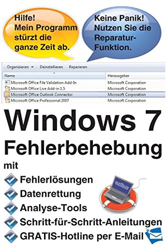 Windows 7 Fehlerbehebung - Backer, Reiner