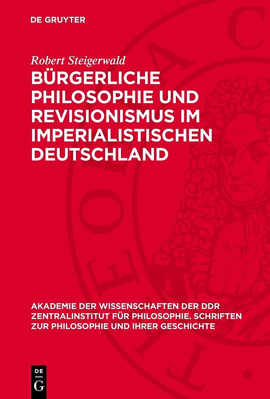 Bürgerliche Philosophie und Revisionismus im imperialistischen Deutschland