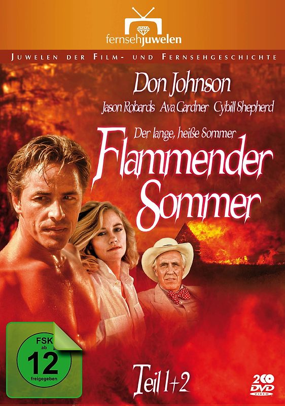 Flammender Sommer - Der lange, heiße Sommer: Teil 1 + 2 [Fernsehjuwelen, 2 DVDs] DVD