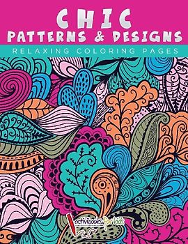 Chic Patterns & Designs - Relaxing Coloring Pages