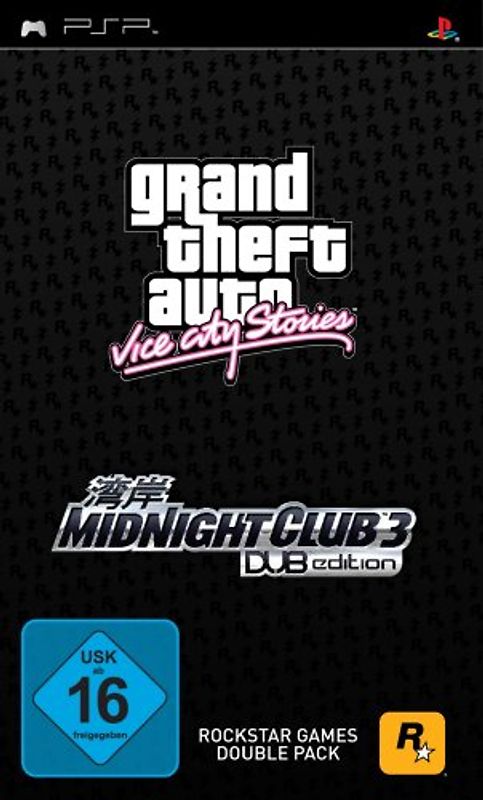 GTA Vice City Stories + Midnight Club 3 PlayStation Portable