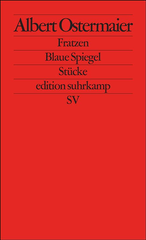 Fratzen. Blaue Spiegel