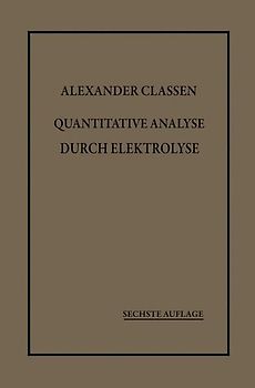 Quantitative Analyse durch Elektrolyse