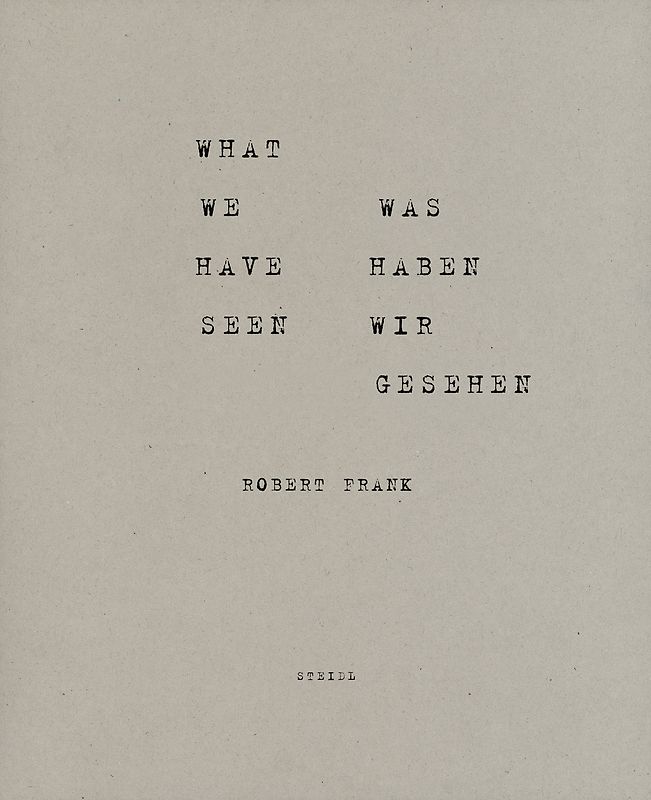 Was haben wir gesehen / What we have seen