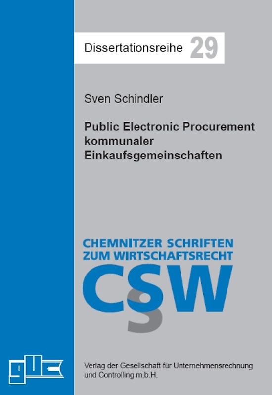 Public Electronic Procurement kommunaler Einkaufsgemeinschaften