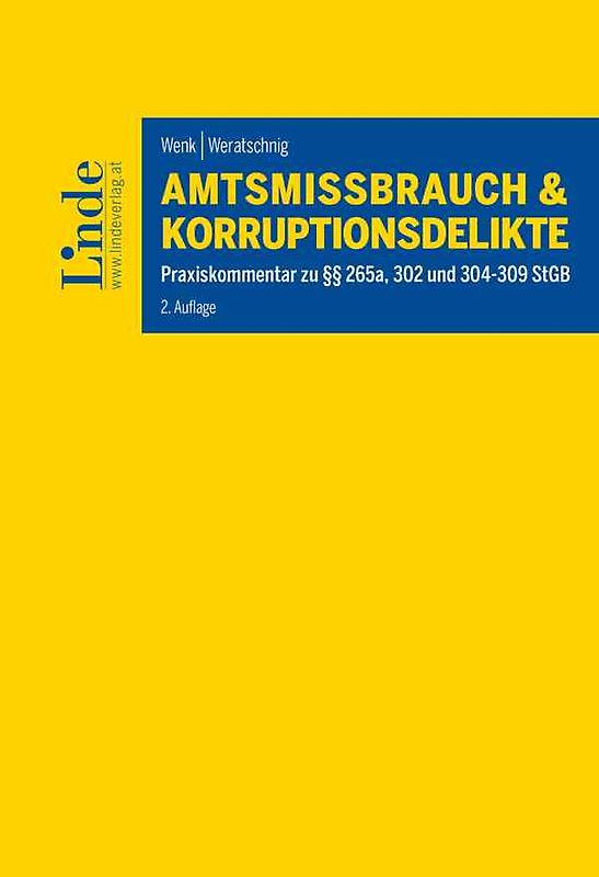Amtsmissbrauch und Korruptionsdelikte