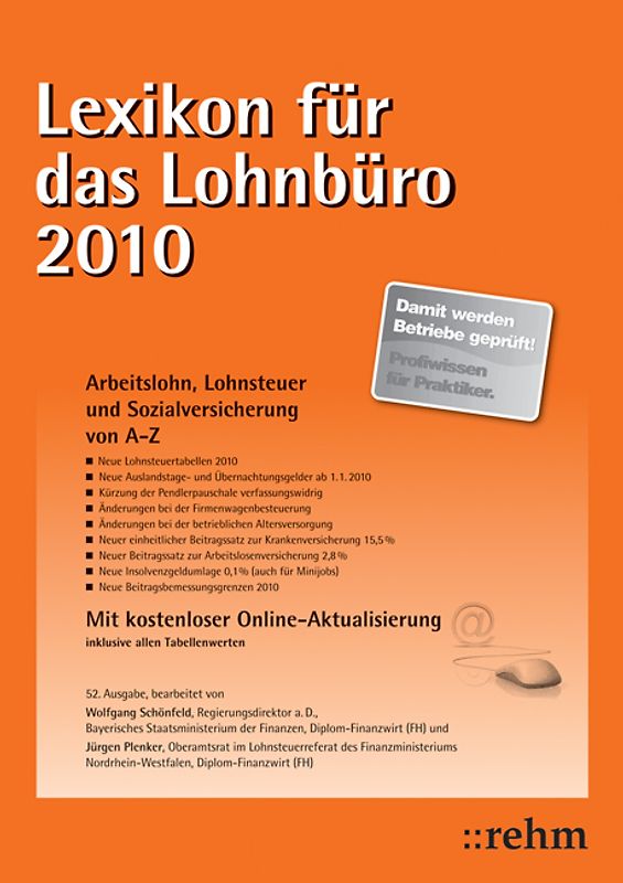 Lexikon für das Lohnbüro 2010