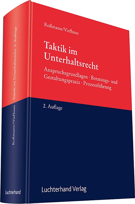 Taktik im Unterhaltsrecht