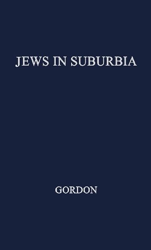 Jews in Suburbia
