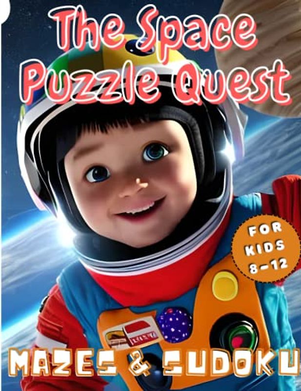 The Space Puzzle Quest: Fun and Challenging Mazes and Sudoku for Kids 8-12: +100 Sudoku and Maze Puzzles for All Skill Levels: Easy, Medium, and Hard Challenges to Boost Your Brainpower