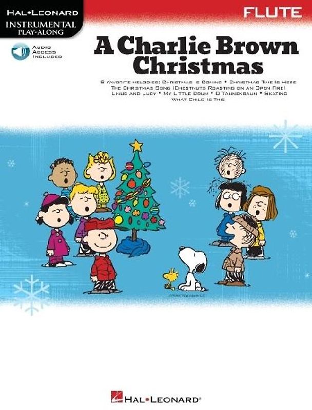 A Charlie Brown Christmas - Instrumental Play-Along: Flute Book with Online Audio