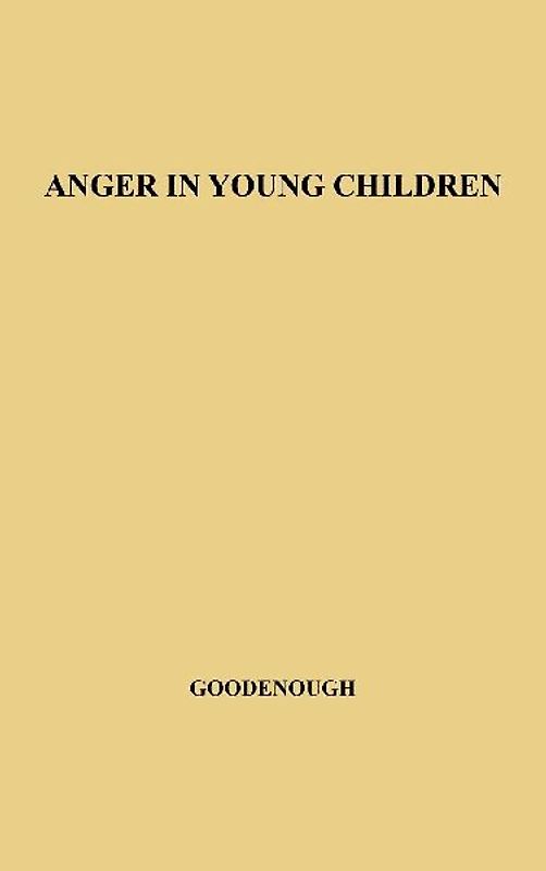 Anger in Young Children