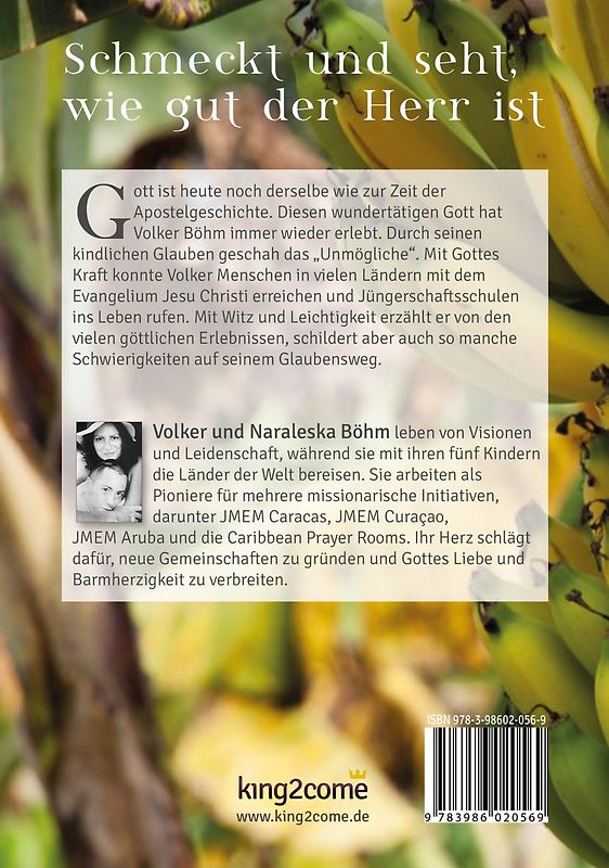 Schmeckt und seht, wie gut der Herr ist