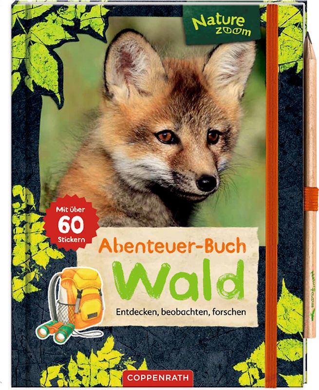 Nature Zoom Abenteuer-Buch Wald