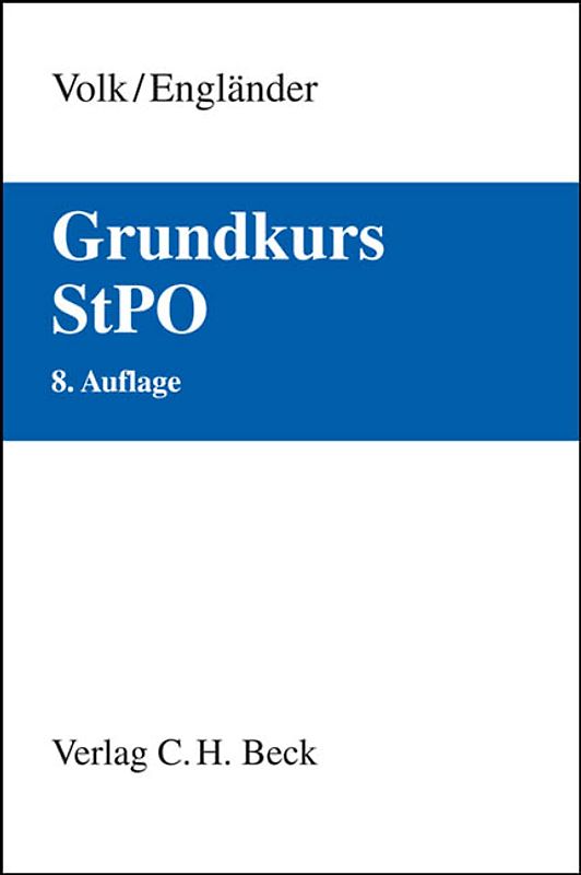 Grundkurs StPO