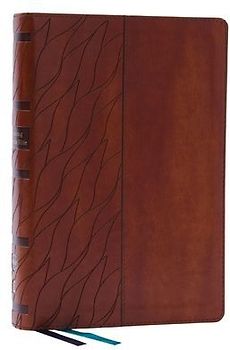 Encountering God Study Bible: Insights from Blackaby Ministries on Living Our Faith (Nkjv, Brown Leathersoft, Red Letter, Comfort Print)