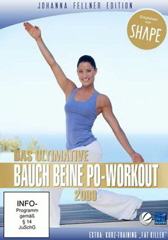 Johanna Fellner: Das ultimative Bauch, Beine, Po-Workout DVD