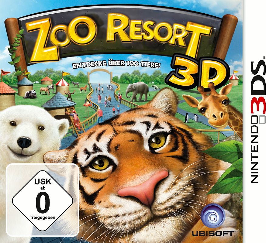 Zoo Resort 3D Nintendo 3DS