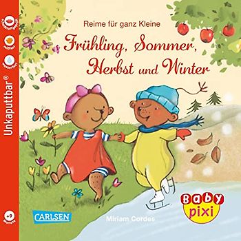 Baby Pixi (unkaputtbar) 100: VE 5 Reime für ganz Kleine: Frühling, Sommer, Herbst und Winter (5 Exemplare): Ein Baby-Buch mit Reimen ab 9 Monaten (100)