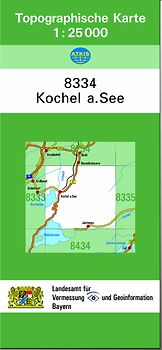 TK25 8334 Kochel a.See