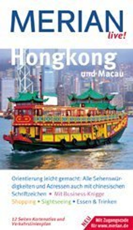 MERIAN live! Reiseführer Hongkong und Macau