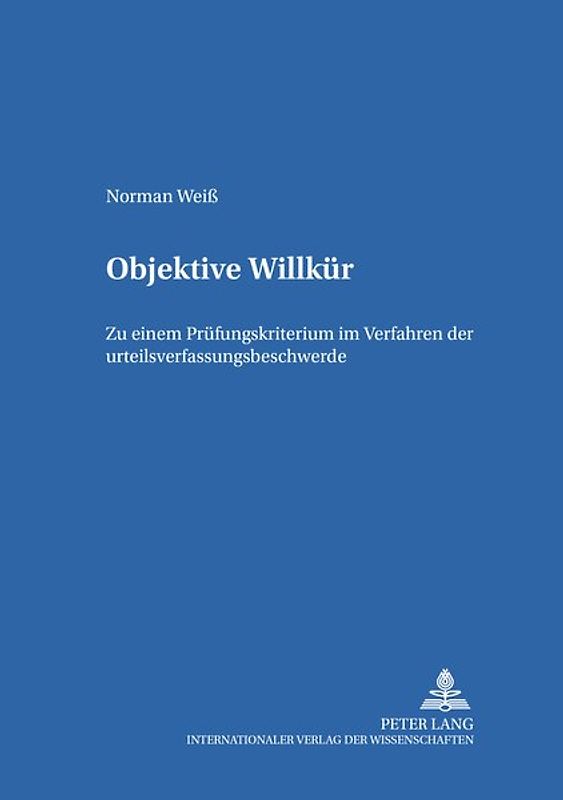 Objektive Willkür