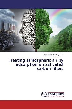 Treating atmospheric air by adsorption on activated carbon filters