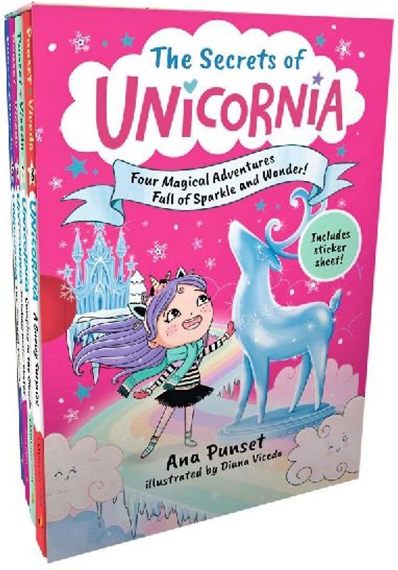The Secrets of Unicornia: Four Magical Adventures Full of Sparkle and Wonder!