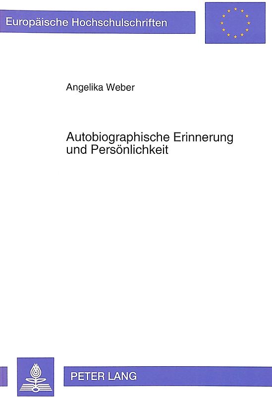 Autobiographische Erinnerung und Persönlichkeit