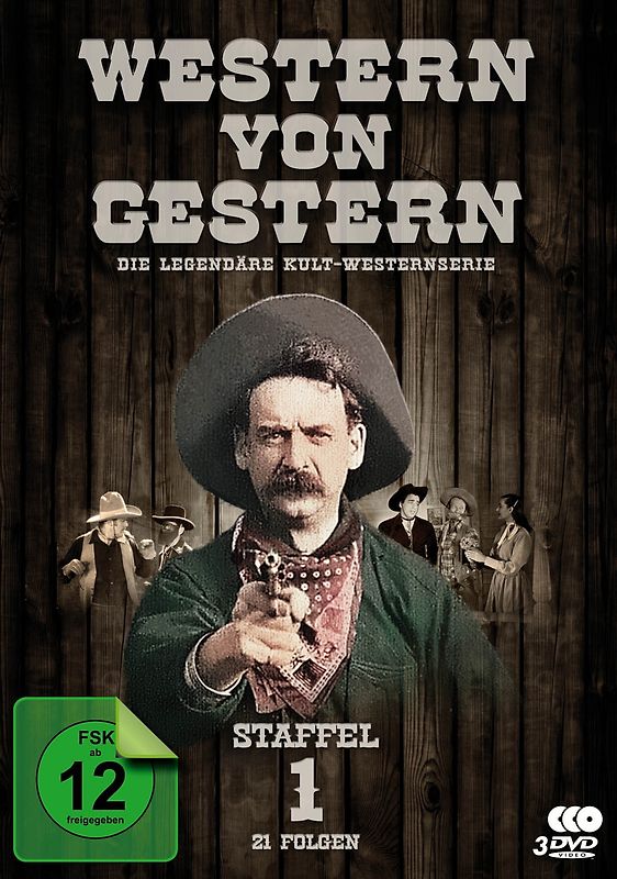 Western von gestern - Staffel 1 (3 Discs) DVD