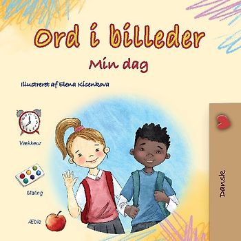 Words in Pictures - My Day (Danish Children's Book)