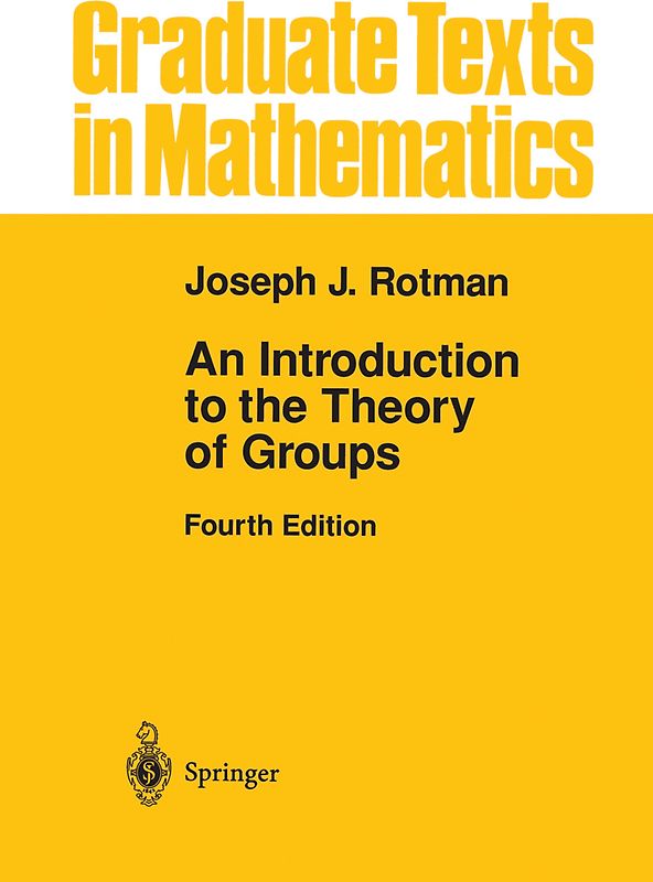An Introduction to the Theory of Groups
