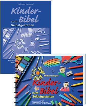 Kinder-Bibel zum Selbstgestalten mit Begleitheft