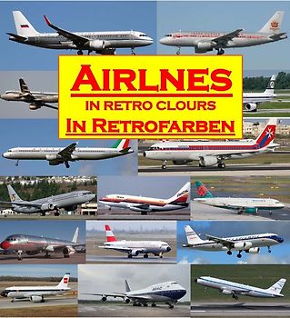 Airlines in Retrofarben