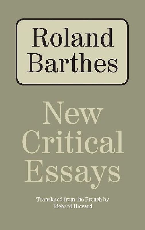 New Critical Essays