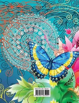 Mandalas de primavera | Libro de colorear para adultos | Diseños antiestrés para fomentar la creatividad