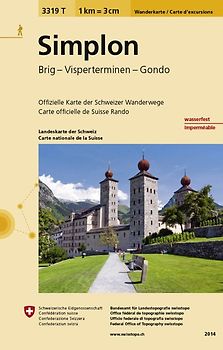 3319T Simplon Wanderkarte