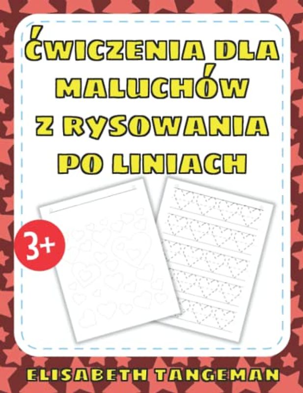 Ćwiczenia dla maluchów z rysowania po liniach: Zeszyt ćwiczeń do kontroli pióra z liniami i kształtami do śledzenia dla maluchów, przedszkolaków i zerówkowiczów - od 3 roku życia